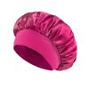 Satin Bonnet Hair Bonnet for Sleeping Silk Bonnets Women Solid Solid Wide-brimmed Sleeping Hat with Elastic Soft Band Hair Care