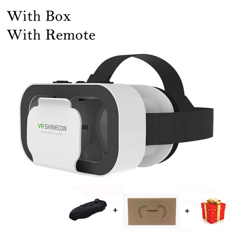 Очки виртуальной реальности Shinecon Viar VR Шлем 3D Устройство Очки Линзы Для Смартфона Умного Телефона Игра Мобильный Набор 5
