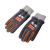 Kids Winter Gloves Windproof Cartoon Ski Gloves with Elastic Cuffs Cold Weather Warm Gloves for