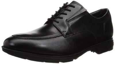 Texcy Luxe Кожаные Мужские Ботинки для Бизнеса, Широкие 4E, с Gore-Tex, TU-8006, Черные, 26.0 см,