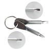 Portable Phillips Slotted Screwdriver Set Key Ring Keychain Mini Pocket Keyring Cross Screw Driver Repair Tool Gadget EDC Small