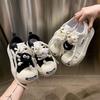 Niche Original Cute Big Head Ugly Cute Board Shoes Women's 2025 New Autumn Versatile Open Smile Casual Little White Shoes