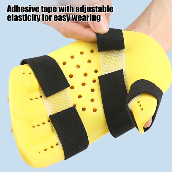 Шина на палец с регулируемым ремешком, дышащая ортезная шина для пальца, поддержка руки после инсульта, для тренировки руки, левая/правая рука, шина для пальцев, мужчины, женщины