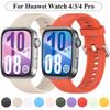 Новый силиконовый ремешок для Huawei Watch Fit 4/3 Официальные умные часы Спортивный мягкий браслет Наручный ремешок Huawei Watch Fit 4/4 Pro Correa