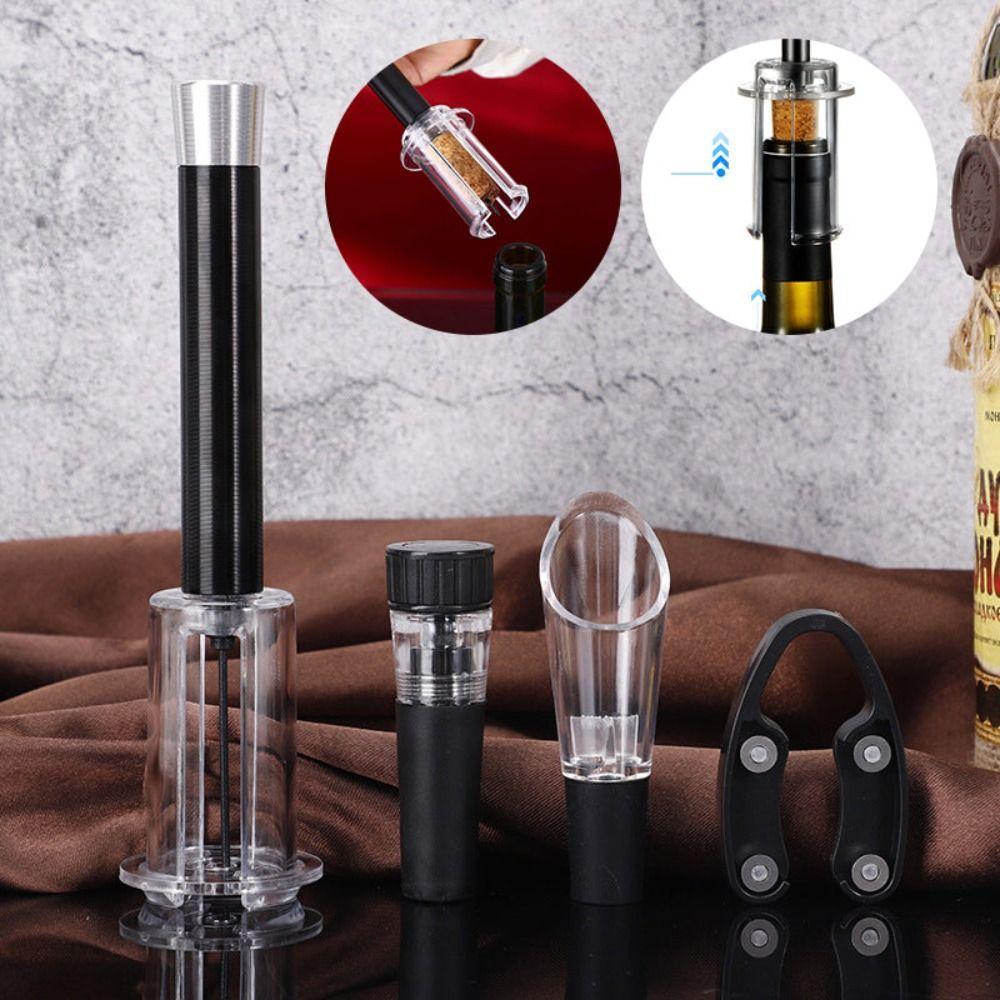 С аэратором набор для открывания вина вакуумная пробка насос игла штопоры подарок штопор инструмент