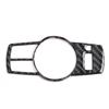 Headlight Switch Trim Soft Carbon Fiber Interior Decoration Fit for 5 Series F10 GT 10‑17
