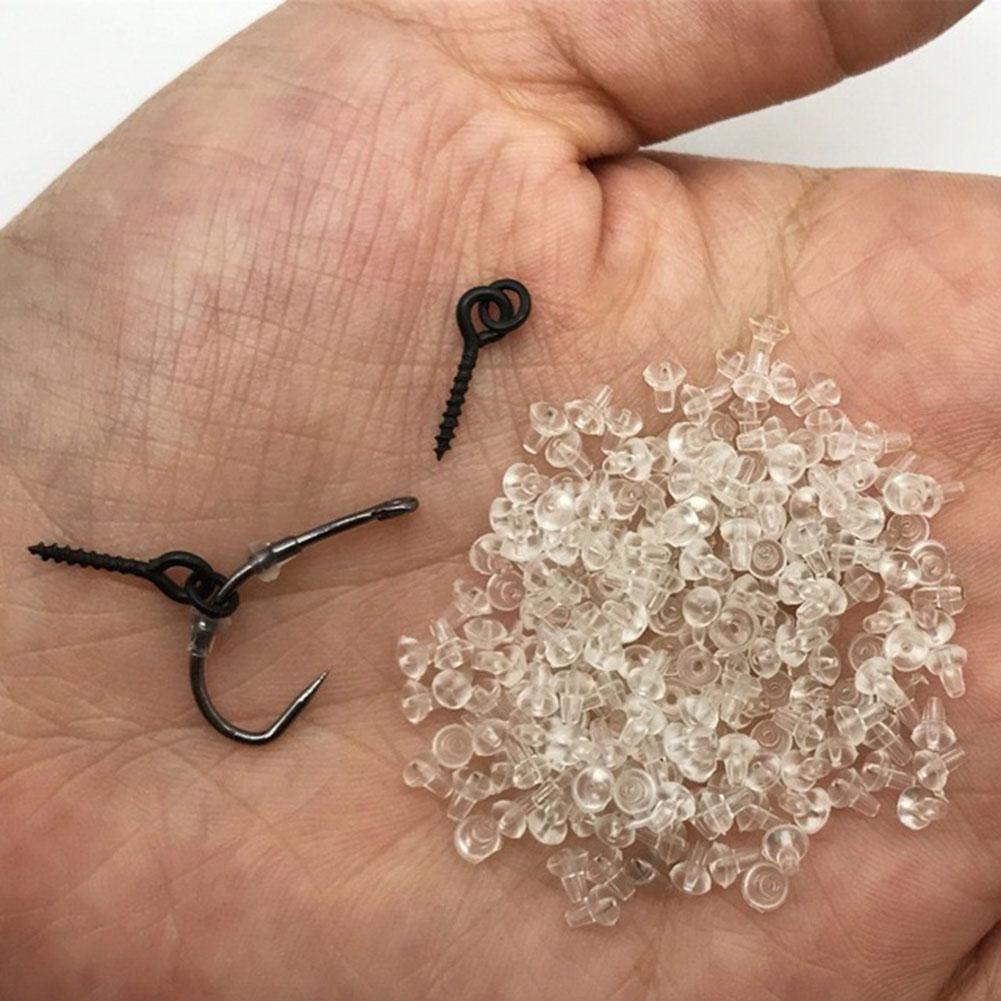 20Pcs Rig Carp with Ring Stops Bait 20Pcs Boilie Fishing Screw Accessories Kit