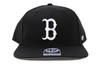 Seven Cap BLACK NO SHOT 47 КАПИТАН MLB Boston Red Sox [Forty Brand]