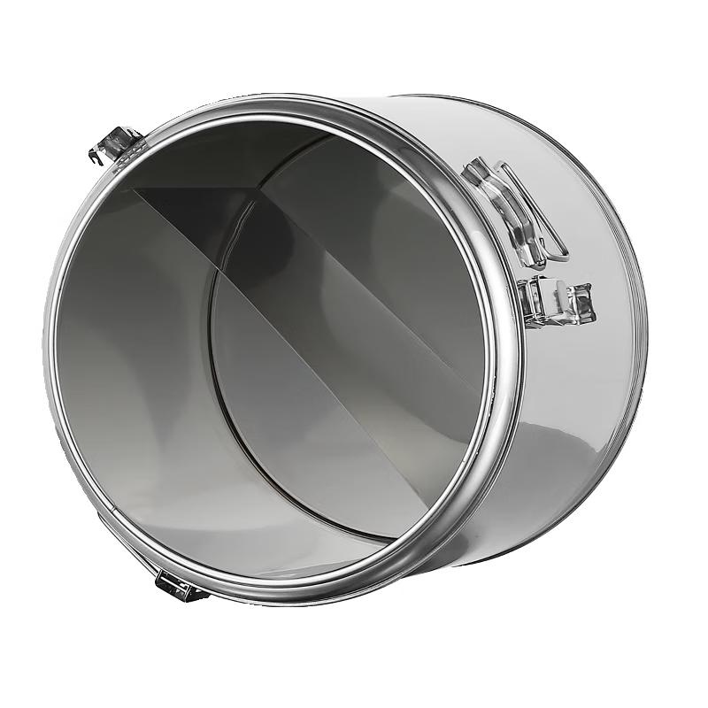 Lainuo 28L Commercial Stainless Steel Insulated Dual-Compartment Food Warmer