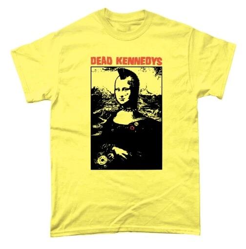 Футболка Dead Kennedys Картина Мона Лиза Панк-рок Музыка Хардкор да Винчи 1069