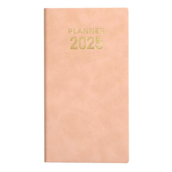 Планировщик 2025 года с января по декабрь Harcover Calendar Planner Book 120 страниц Органайзер Блокнот