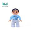 Совместимо с LEGO Duplo: Крупные блоки, Аксессуары, Фигурки, Минифигурки, Куклы, Персонажи и Профессиональные роли (например, Полиция)