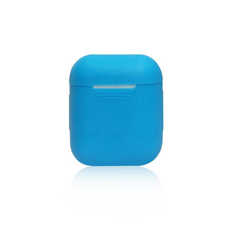 Противоударный мягкий силиконовый защитный чехол для наушников Airpods 1/2