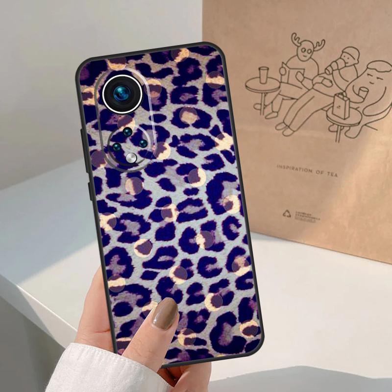 Леопардовый Узор Животное Красочный Для Honor Magic 8 5 6 7 Pro Чехол Для Honor 400 200 Lite 50 70 90 X8c X8b X9a X9b X9c X9d Win