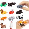 Cute Critter Style Multi-Joint Fidget Toys Multi-Jointed Movable Office Desk Decoration Home Decor