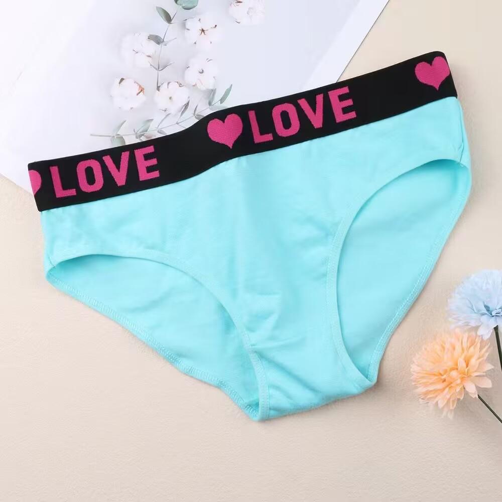 Женские хлопковые трусики Мягкое нижнее белье Удобные трусы Цветочные кружевные трусы Трусики с низкой посадкой Нижнее белье M-XL