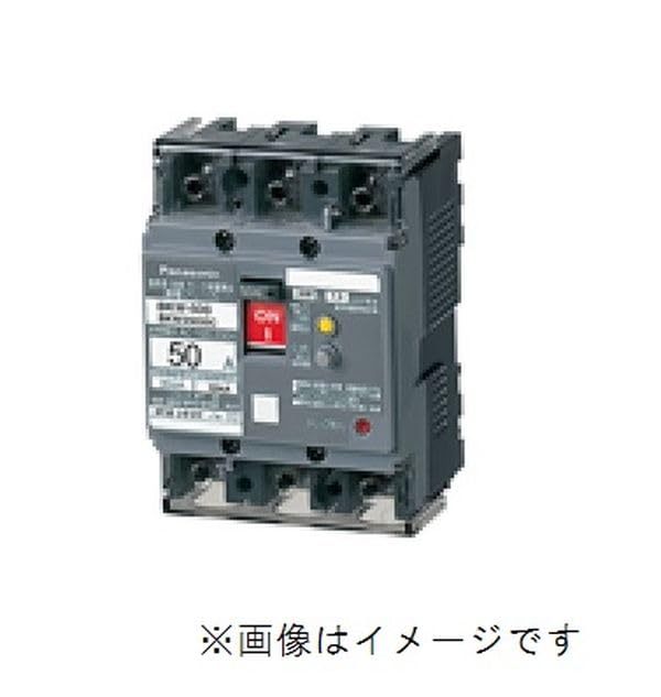 Panasonic Устройство защитного отключения от тока утечки типа 3P3E с защитой от перегрузки 20А С клеммной крышкой BKW32091SCK BKW-50S 100/200/500мА <Защита от перегрузки>