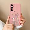 Чехол Для Samsung S24 Plus Ultra Динозавр Мягкий Жидкий Силикон Защита Камеры Ударопрочный Чехол Для Galaxy S 24 S24+ S24Ultra Capa