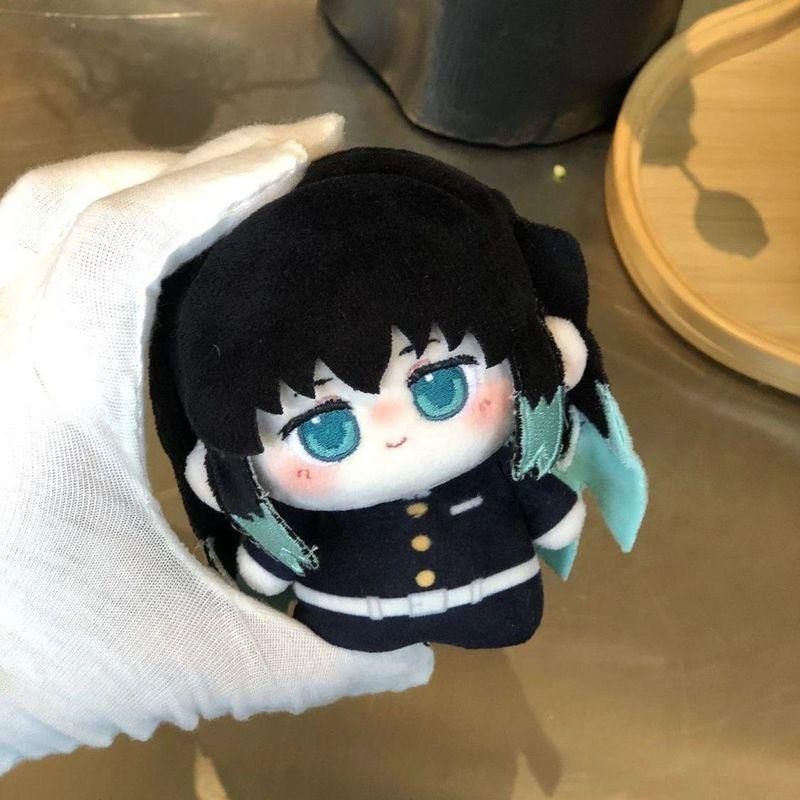 Фигурка Аниме Демон Гию Томиока Мицури Канроджи Доума 10 см Хлопковая Кукла Плюшевая Игрушка Милое Украшение для Рабочего Стола Праздничный Подарок Для Фанатов