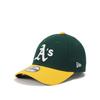 [New Era] Newera Kids Cap Youth 9FORTY A-Frame 13373420 NER33K2379 MLB Oakland Athletics OAK Dark Green Green YOUTH52-56cm ONSPOTZ Custom Order Boys