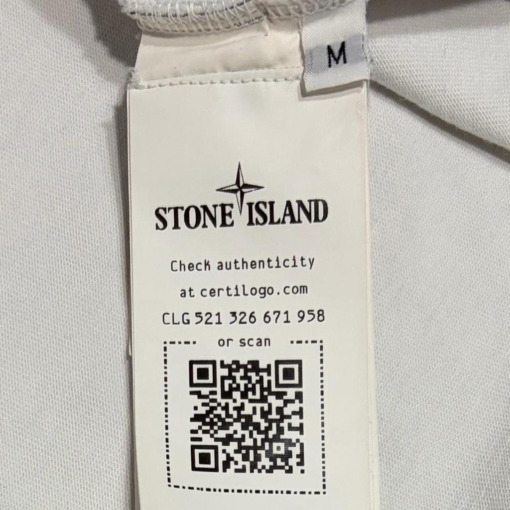 Свитшот STONE ISLAND Белый Мужской M Модель 101563750