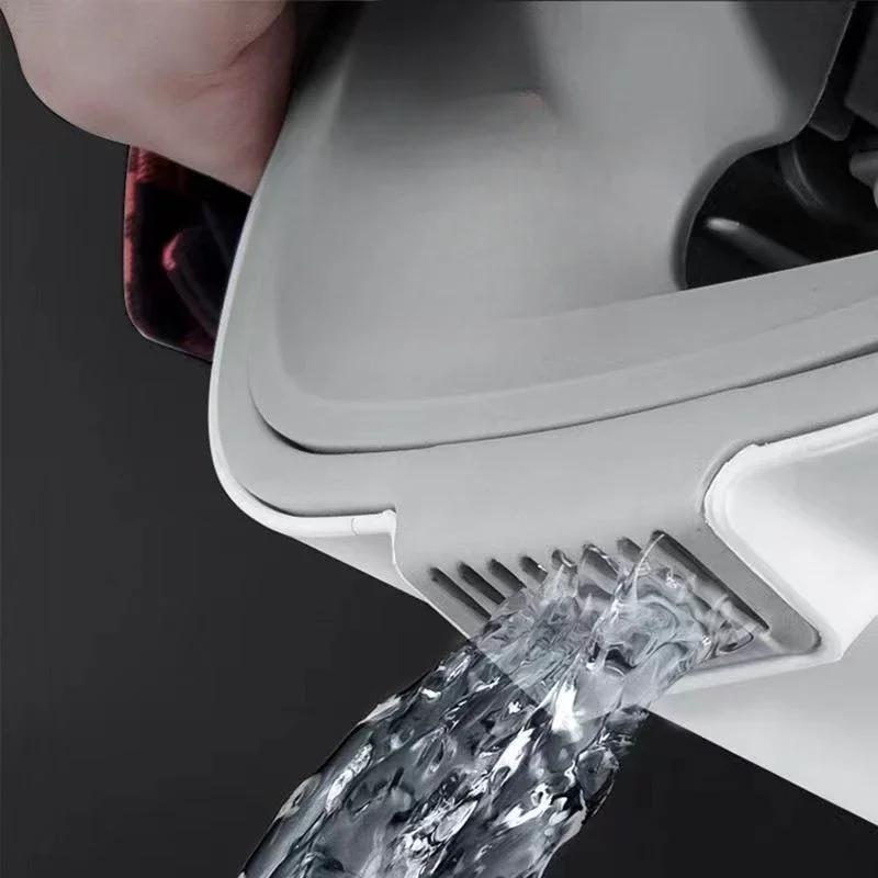 Вращающаяся на 360° швабра для сухой и влажной уборки Плоская швабра с отжимом и ведром Сильная адсорбция Без ворса Супер-пятновыводящая швабра