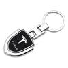 3D Metal Key Rings Car Logo Emblems Keychain Car Styling Accessories For Tesla Model Y Model S Model 3 Model X Space X