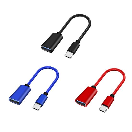 Адаптер USB C к USB Тип C OTG Кабель USB C «папа» к USB 2.0 «мама» Кабель-адаптер для офиса