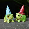 Садовая статуэтка животного из смолы, идеально подходит для декора на открытом воздухе и в качестве подарка