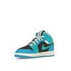 Air Jordan 1 Mid GS Inspired By The Greatest Kids Sneakers Blue Anthracite Glacier-Blue FJ9482-004