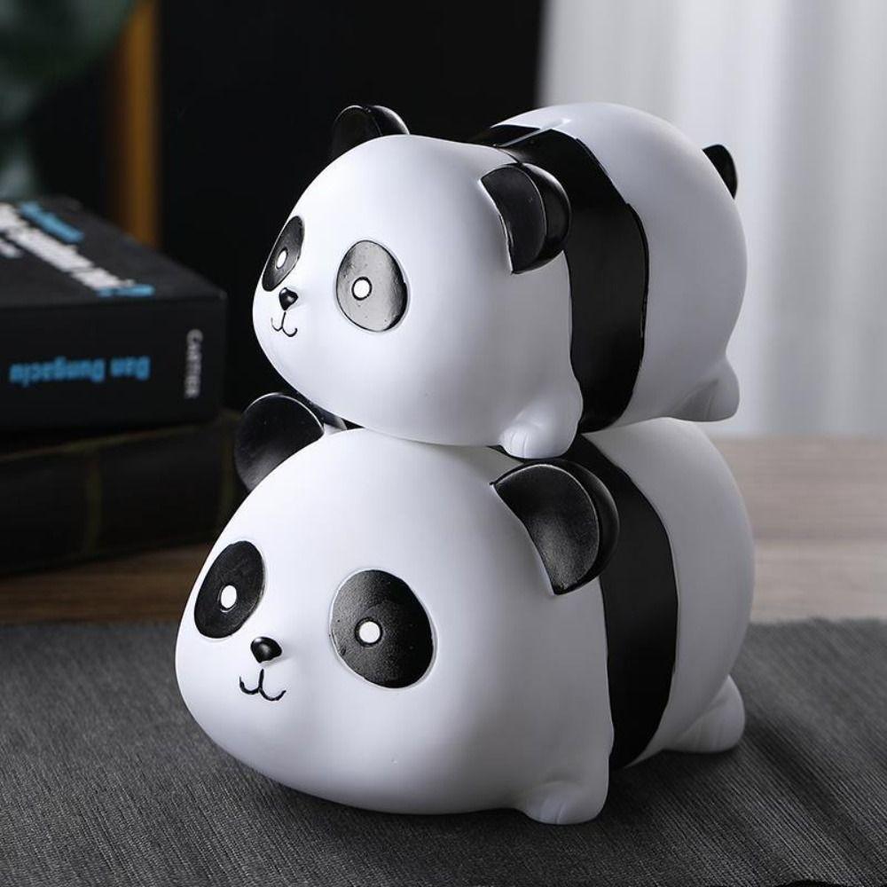Savings Tank Panda Piggy Bank Large Capacity Kid Money Bank Panda Money Saving Box Children's Gift