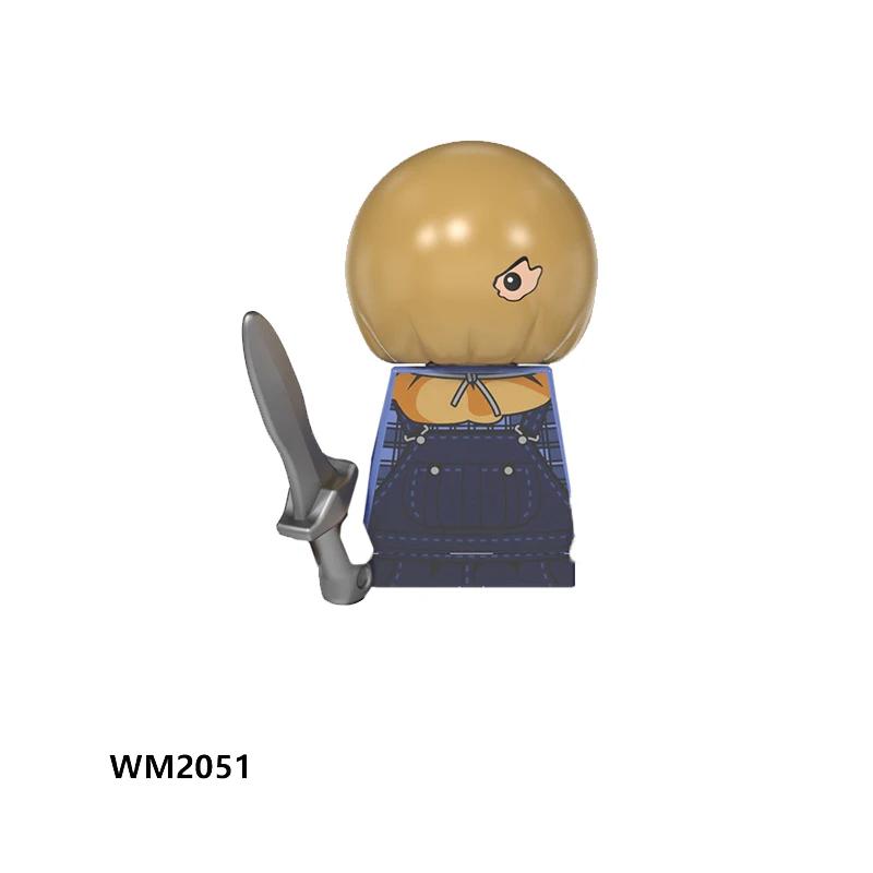 Серия фильмов ужасов на Хэллоуин Сияние Silent Hill Строительные блоки Кирпичи Мифический Пирамидоголовый Фигурки Игрушки для детей