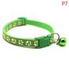Милый отпечаток лапы, регулируемый колокольчик, ошейник для домашних животных, ошейник для кошек, маленьких собак, котят, щенков