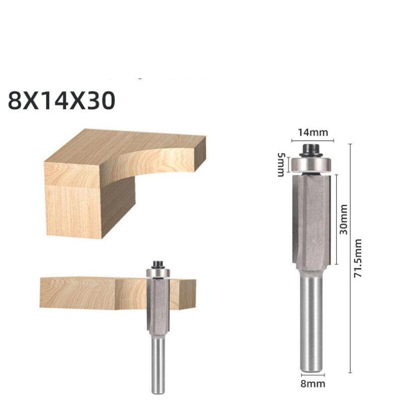 8 мм хвостовик Z4 фрезерный станок с 4 лезвиями деревообрабатывающий фрезерный станок для дерева