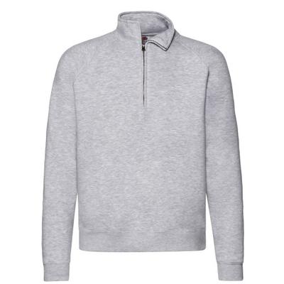 Мужская толстовка Fruit of the Loom Premium с молнией на воротнике