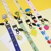 Cartoon Mobile Phone Lanyard, Cute Pendant, Wide And Flat Braided Belt, Lanyard, Key, Badge, Card Cover, Neck Lanyard.