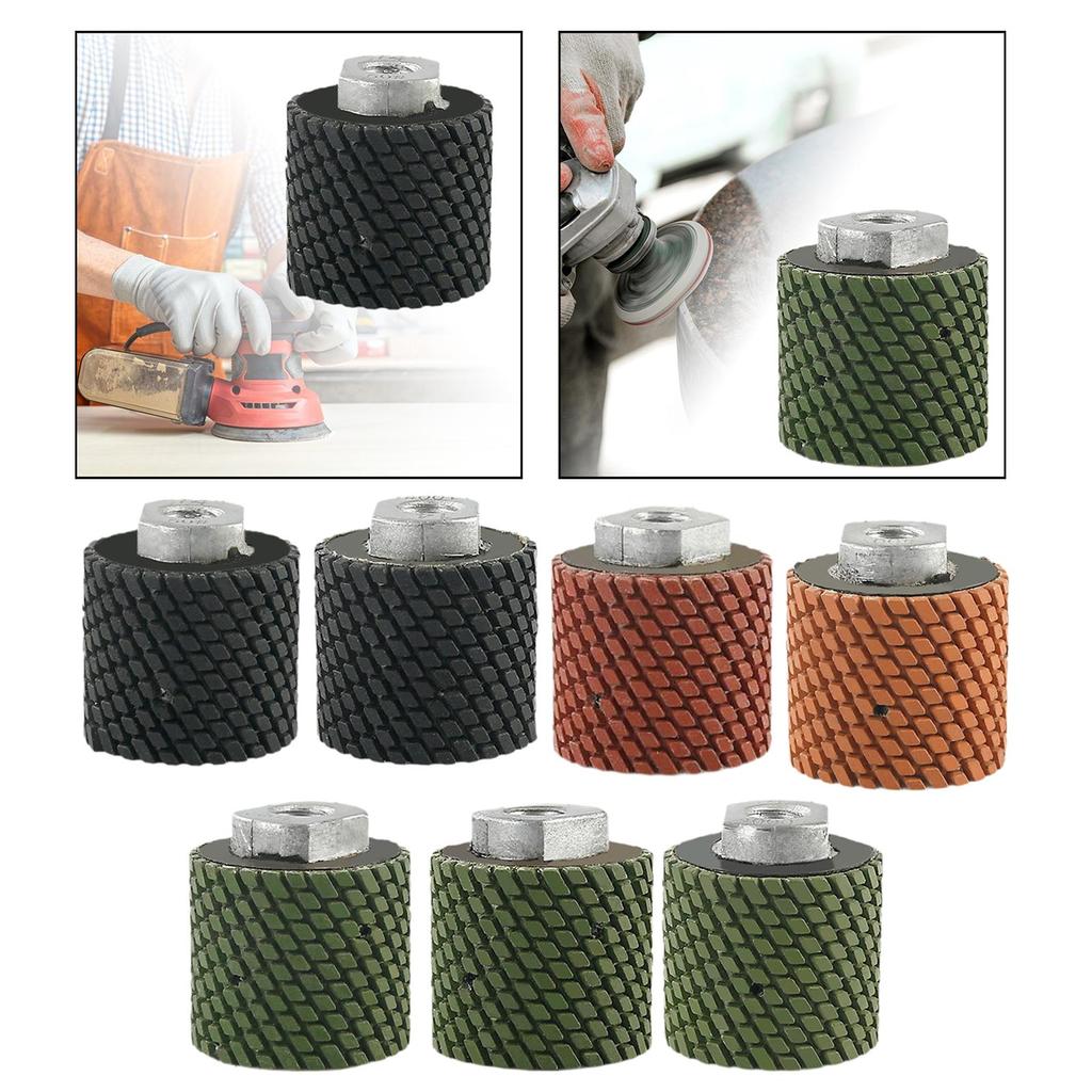 M14 Угловая шлифовальная машина Барабанный шлифовальный круг Сверхпрочный абразивный инструмент Цилиндрический полировальный круг Аксессуары для электроинструмента для мраморной скалы