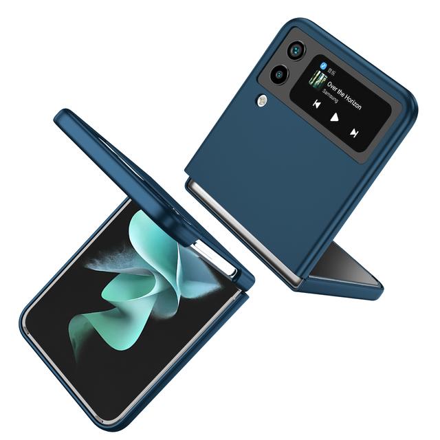 Удобный складной чехол с защитой от падения для Samsung Galaxy Z Flip 4 5g Flip4 Flip 3 Flip3, нескользящие тонкие чехлы для ПК