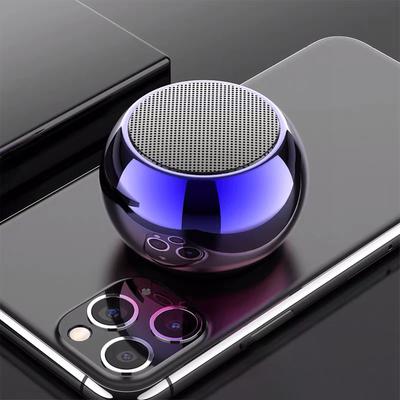 Беспроводной Bluetooth-динамик Многофункциональный Металлический Сабвуфер Портативный Беспроводной Динамик для Улицы Путешествий Дома