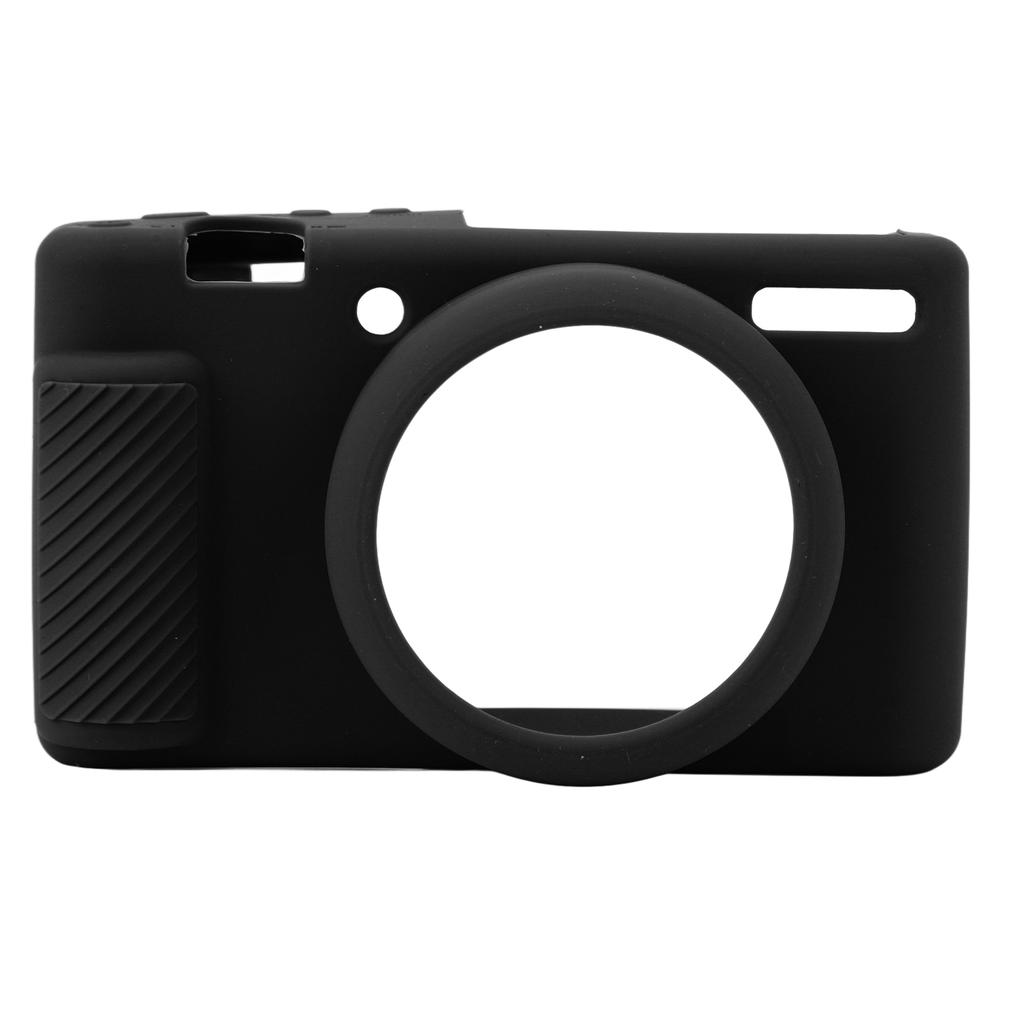 Camera Silicone Protective Case for ZV1F ZV1M2 Anti Scratch Slim Fit Soft Camera Sleeve Black