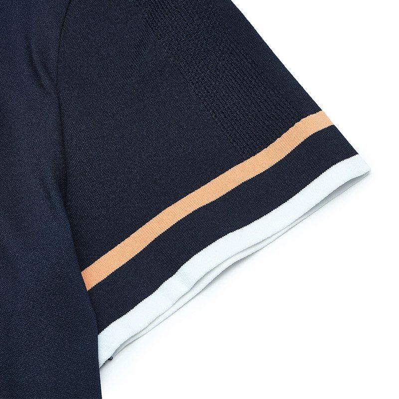 Fila Женские рубашки-поло Синий цвет Поло-воротник Умеренный прямой крой A11W435112FDB