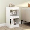Bookcase - White - 40x30x72 Cm - Wood - Contemporary Design - Room Divider