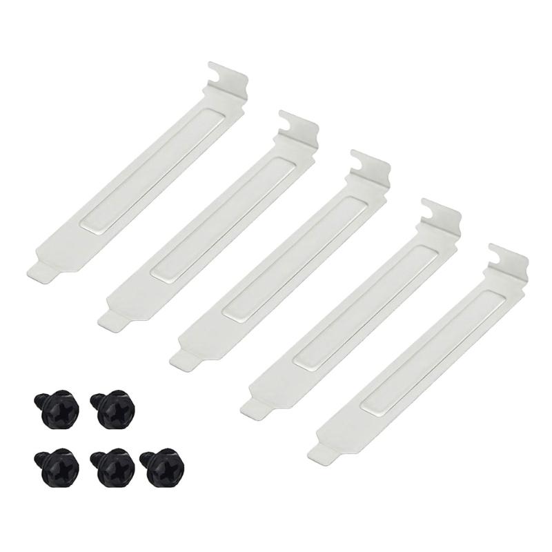 5 шт. 12 см Металлические заглушки для PCI-слотов Dust Plates для слотов расширения ПК Обеспечивают длительную защиту от пыли и износа