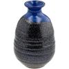 Kintouen Mino Ware Sake Set Tokkuri GuinomI O-choko Sakazuki Tenmoku 280ml Atsukan Takada Gift Boxed Present