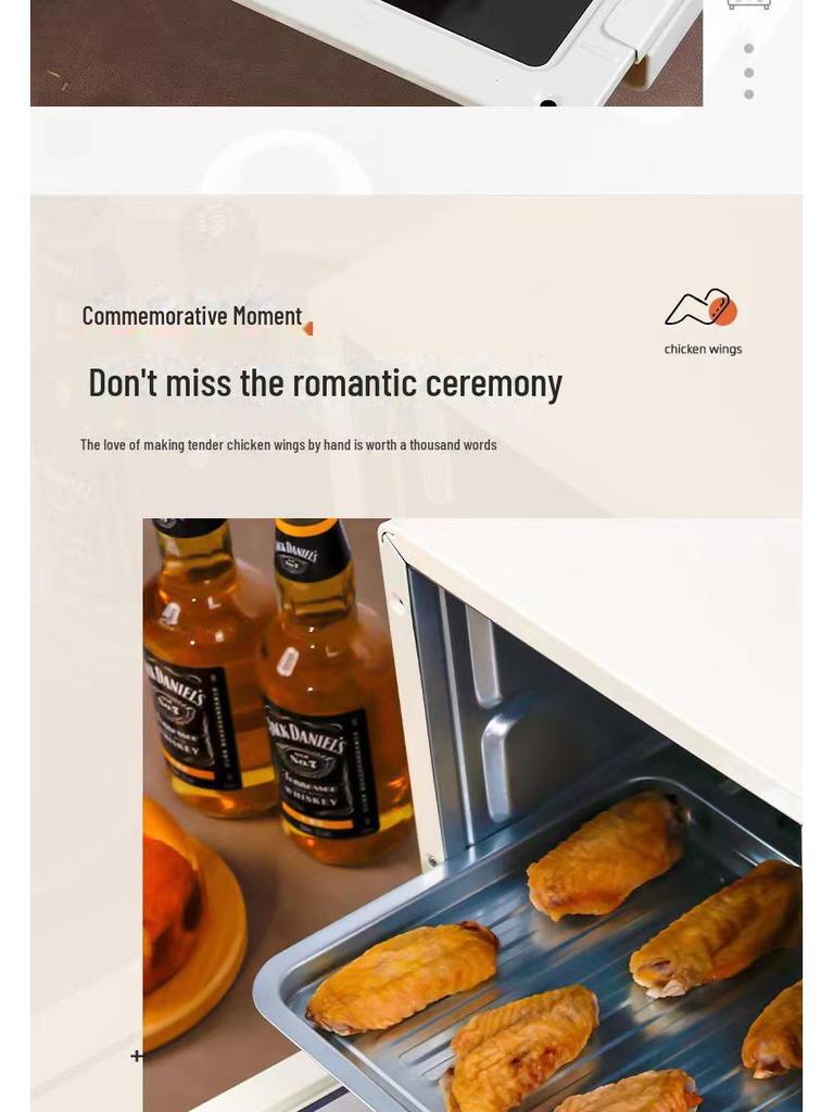 Xianke Большая вместимость Многофункциональная вертикальная электрическая духовка с зеркальной отделкой