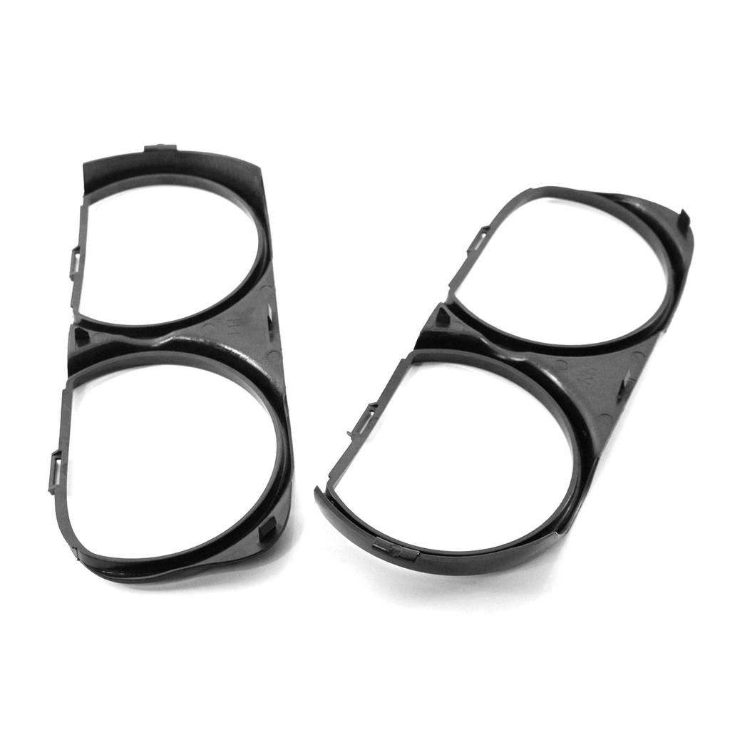 2pcs Front Lamp Headlight Bezel Trim Replacement for Dodge Challenger 2015-2021 Left & Right