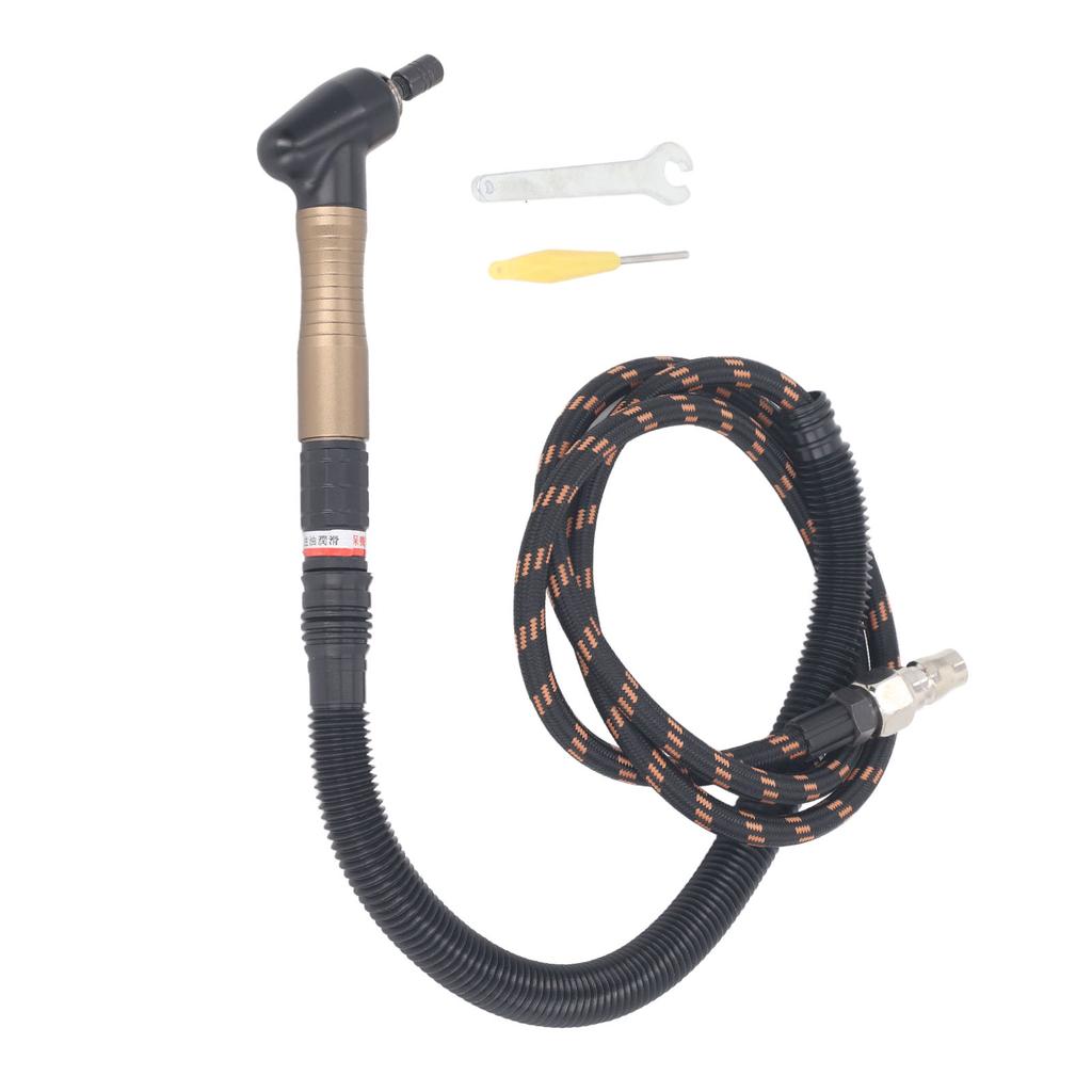   Комплект шлифовальной машины с поворотным переключателем 23500 об/мин, локтевой пневматический шлифовальный карандаш для полировки и удаления заусенцев