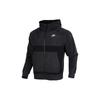 Nike Толстовки Мужские Черные С Капюшоном Умеренная Кардиган DC4114-010