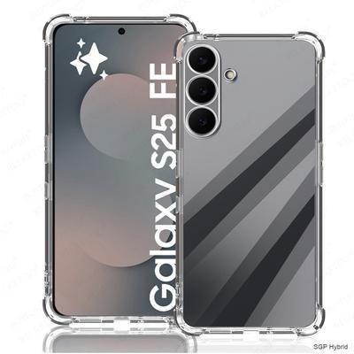 Прозрачная Мягкая Ударопрочная Чехол-накладка Для Samsung Galaxy S25 FE Чехол Защитная Крышка Камеры SamsungS25FE GalaxyS25FE S25FE 5G Фунда