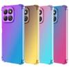 Для Honor 200 Smart 200pro Honor200 Lite X7C 4G Чехол Радужный градиент Противоударные чехлы для телефонов Силиконовый мягкий TPU Airbag Полупрозрачный противоударный чехол